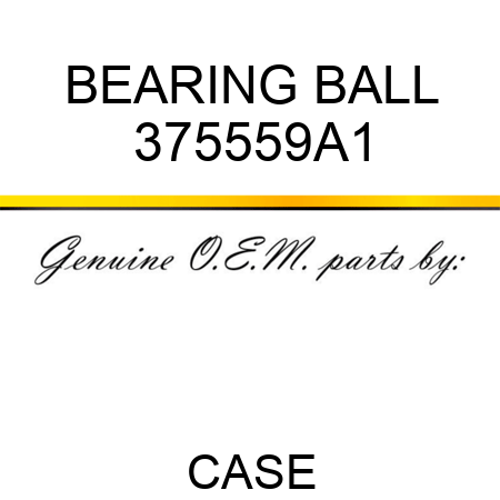 BEARING, BALL 375559A1