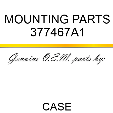 MOUNTING PARTS 377467A1