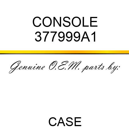 CONSOLE 377999A1