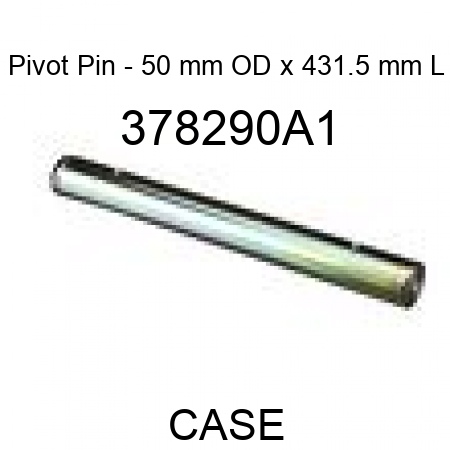 Pivot Pin - 50 mm OD x 431.5 mm L 378290A1