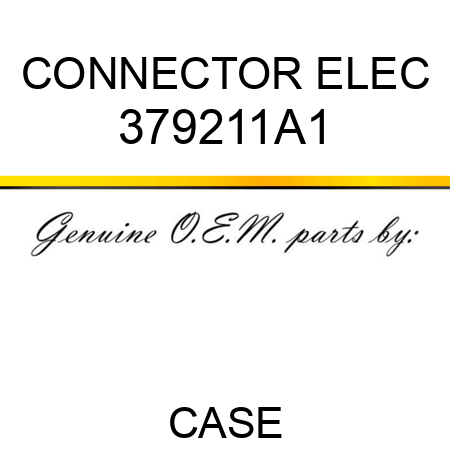 CONNECTOR, ELEC 379211A1