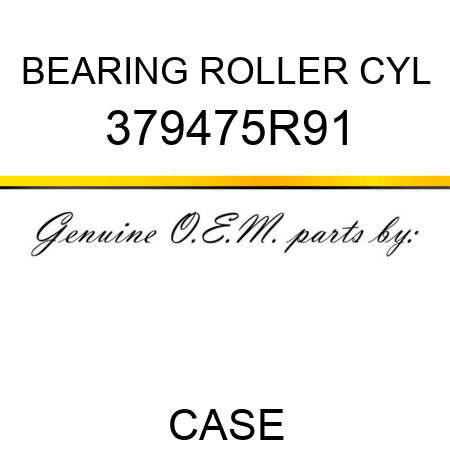 BEARING, ROLLER, CYL 379475R91