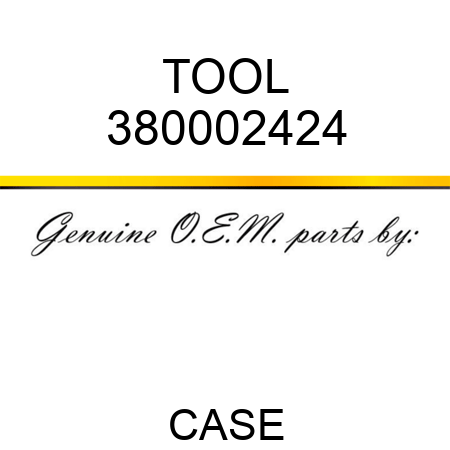 TOOL 380002424