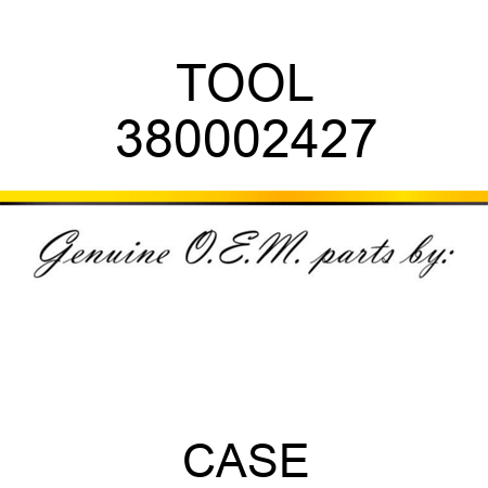 TOOL 380002427