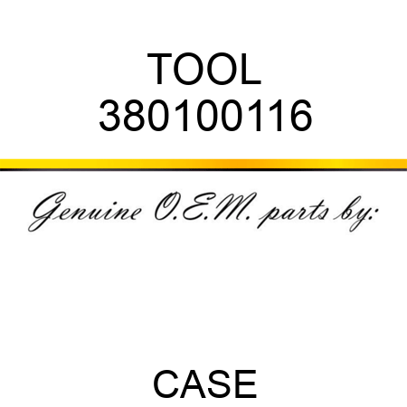 TOOL 380100116