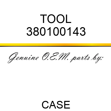 TOOL 380100143