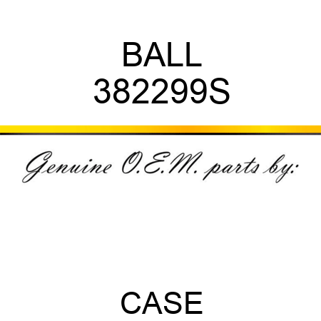 BALL 382299S