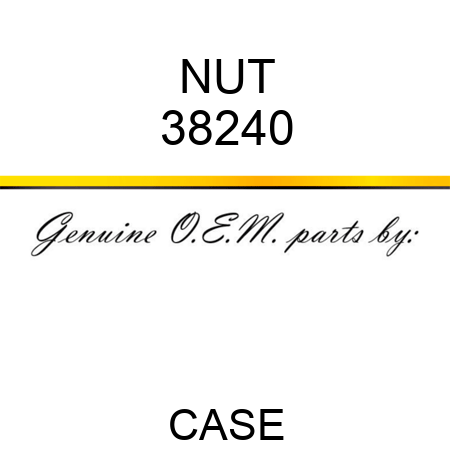 NUT 38240