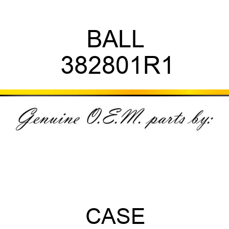 BALL 382801R1