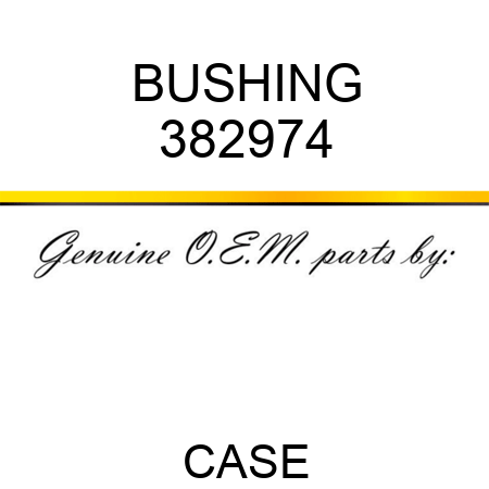 BUSHING 382974