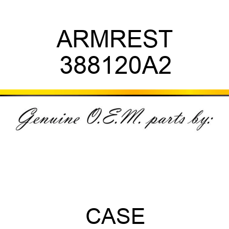 ARMREST 388120A2