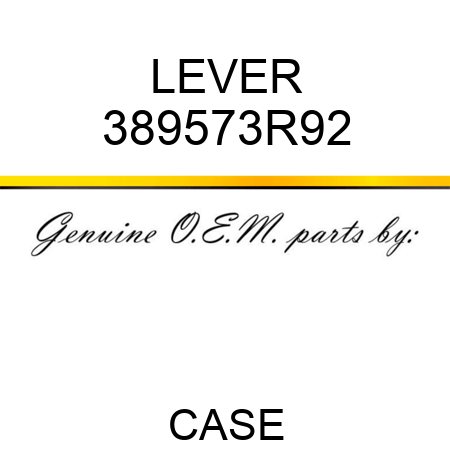 LEVER 389573R92
