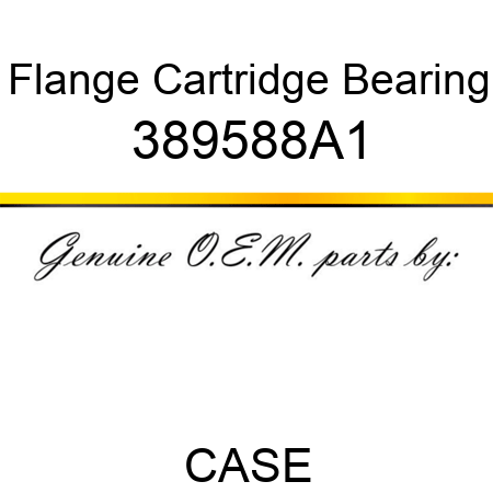 Flange Cartridge Bearing 389588A1