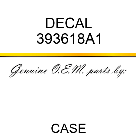 DECAL 393618A1