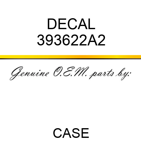 DECAL 393622A2