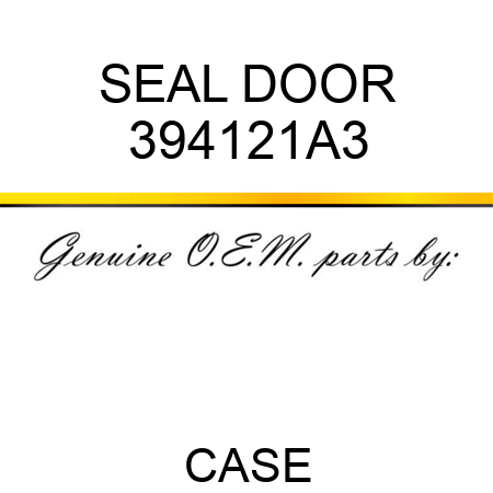 SEAL, DOOR 394121A3