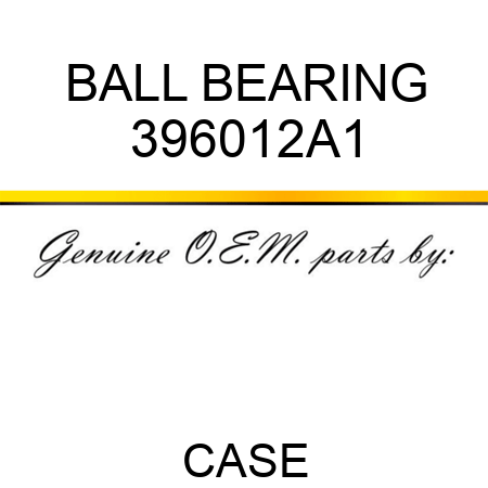 BALL BEARING 396012A1