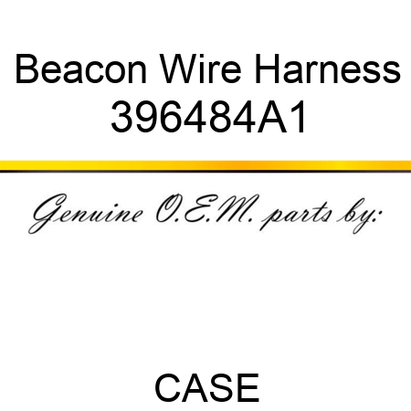Beacon Wire Harness 396484A1