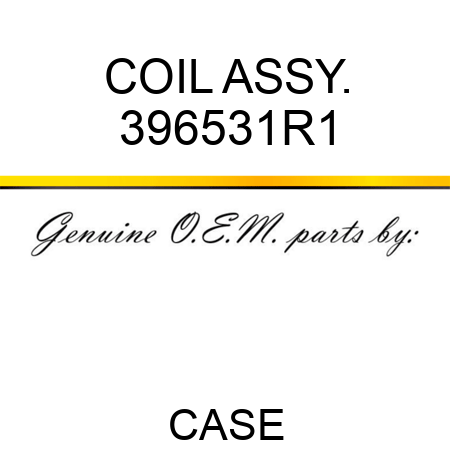 COIL ASSY. 396531R1