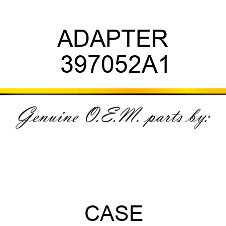 ADAPTER 397052A1