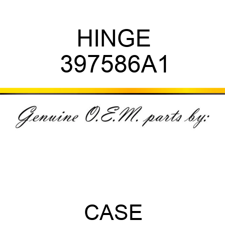 HINGE 397586A1