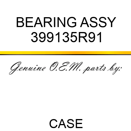 BEARING ASSY 399135R91