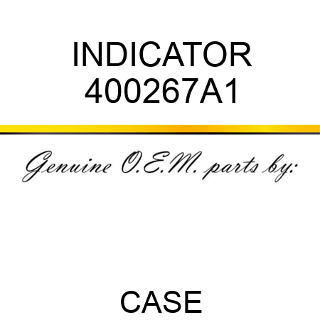 INDICATOR 400267A1