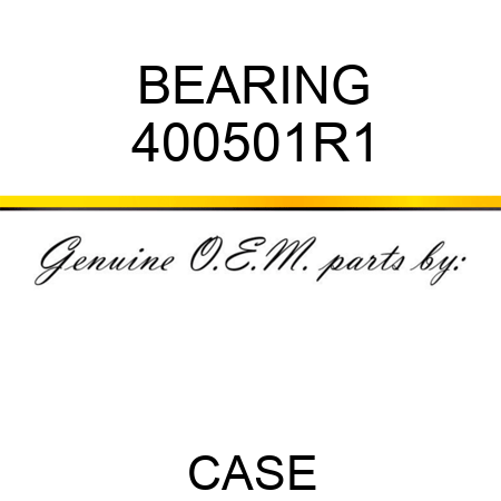 BEARING 400501R1
