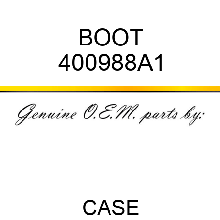 BOOT 400988A1