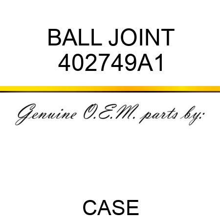 BALL JOINT 402749A1