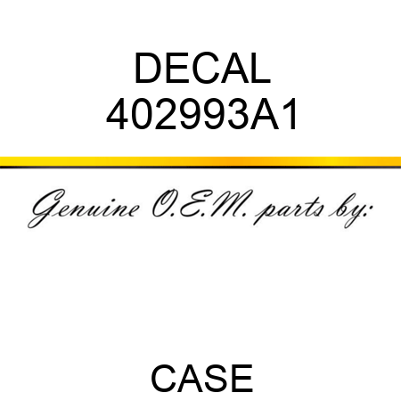 DECAL 402993A1