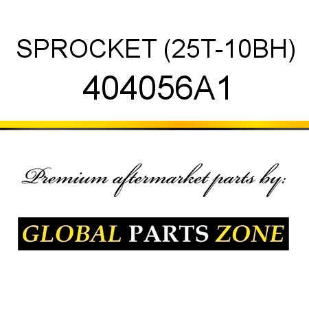 SPROCKET (25T-10BH) 404056A1