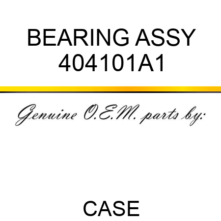 BEARING ASSY 404101A1