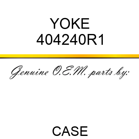 YOKE 404240R1