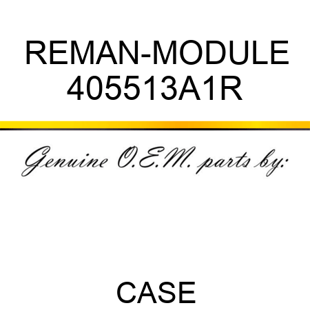 REMAN-MODULE 405513A1R