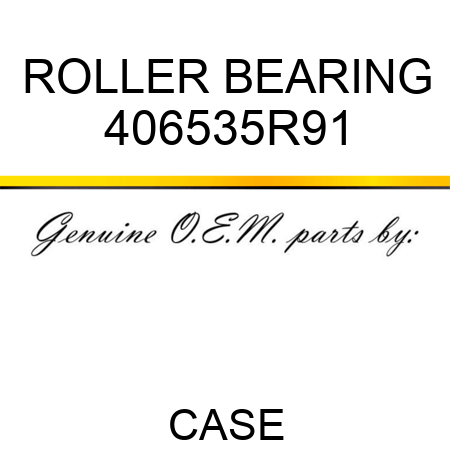 ROLLER BEARING 406535R91