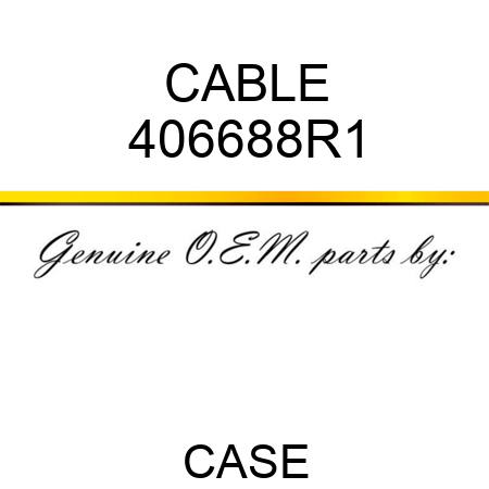 CABLE 406688R1