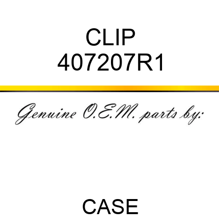 CLIP 407207R1