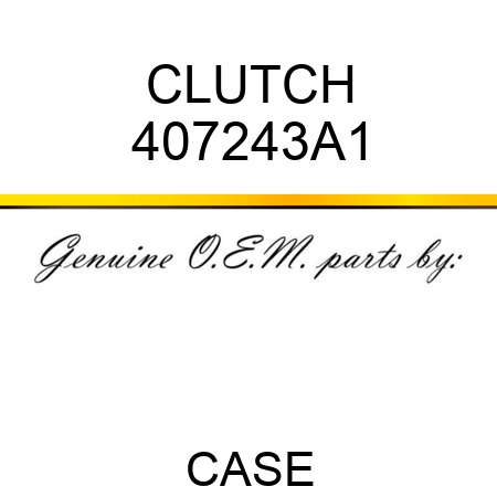 CLUTCH 407243A1