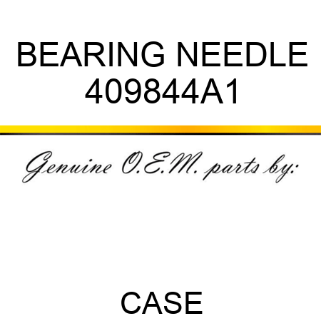 BEARING, NEEDLE 409844A1