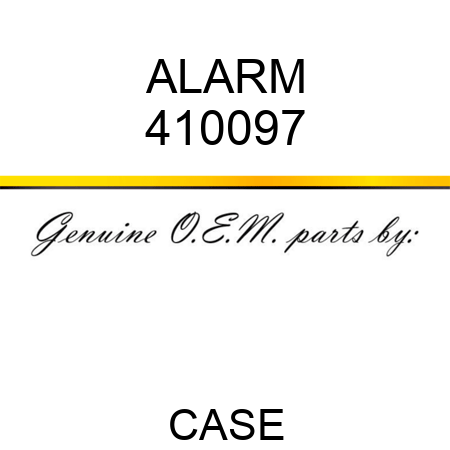 ALARM 410097