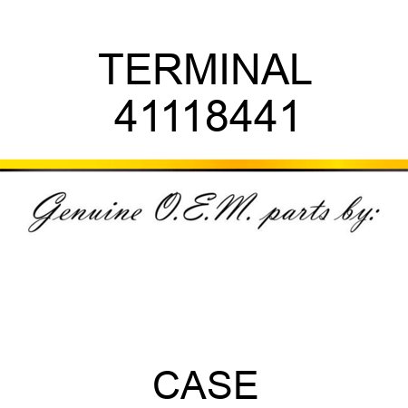 TERMINAL 41118441