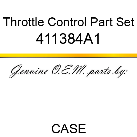 Throttle Control Part Set 411384A1