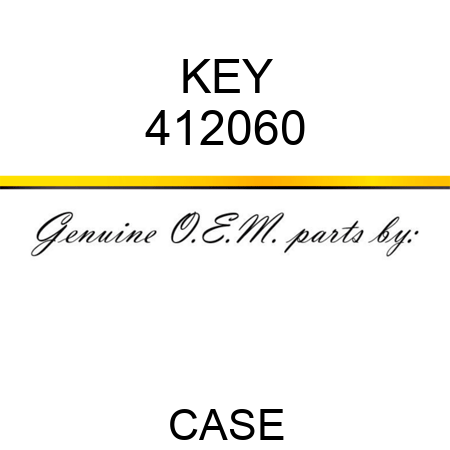 KEY 412060