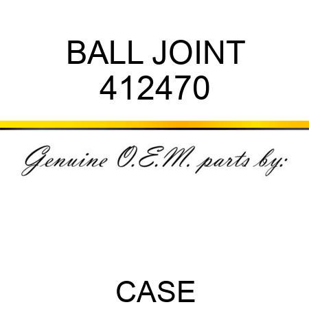 BALL JOINT 412470