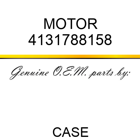 MOTOR 4131788158