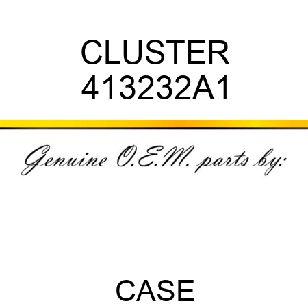 CLUSTER 413232A1