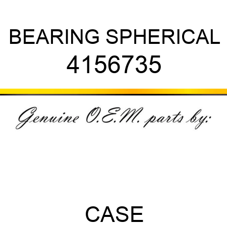BEARING, SPHERICAL 4156735