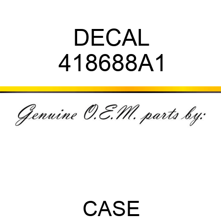 DECAL 418688A1