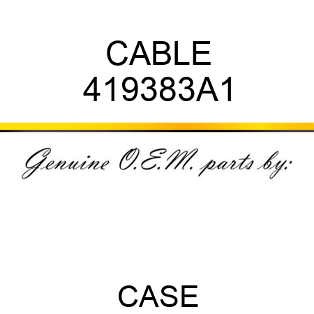 CABLE 419383A1